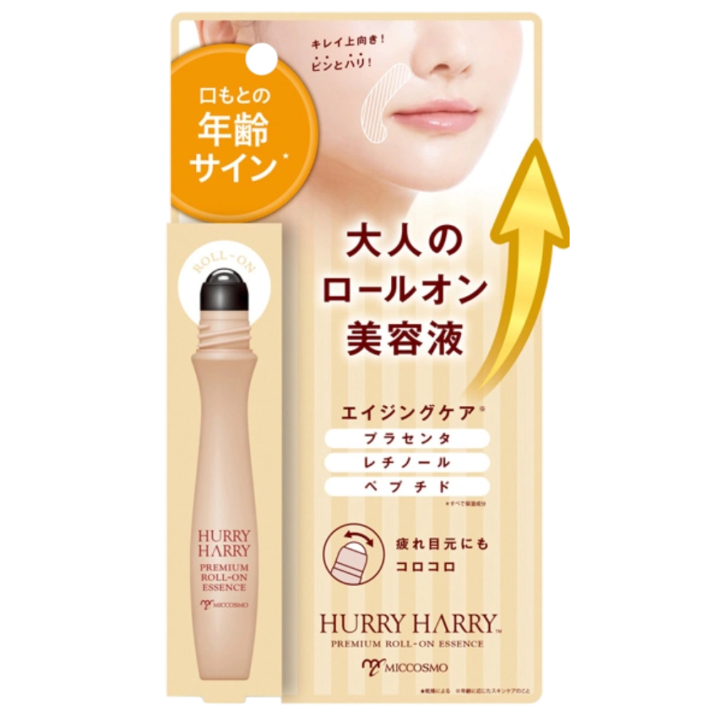 Сыворотка-ролик для области рта "Adult Roll-on - Harry Harry" с ретинолом, плацентой, пептидами и пантеоном, 10 мл. 
